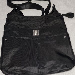 Mosey By Baggalinni Women's Black Nylon Crossbody Preowned